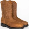 Cody James® Men's Broad Square Composite Toe Western Work Boots