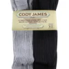 Cody James Men's Cushioned Boot Socks - 6 Pack