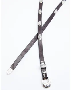 Cody James Men's Oval Silver Concho Hat Band