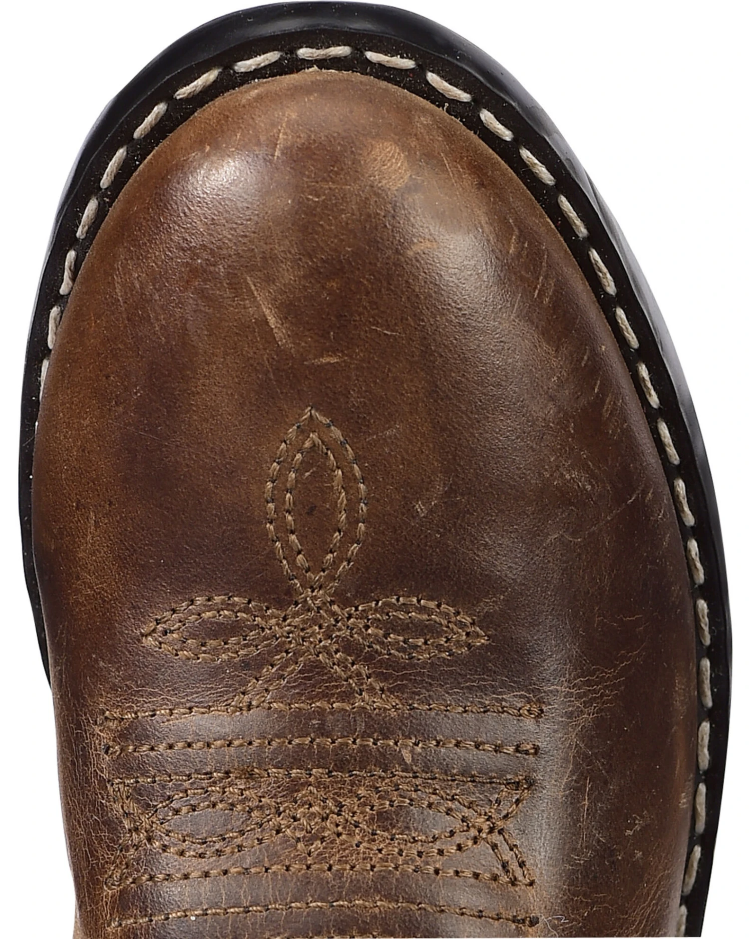 Cody James Boys' Two-Tone Embroidered Western Boots - Round Toe