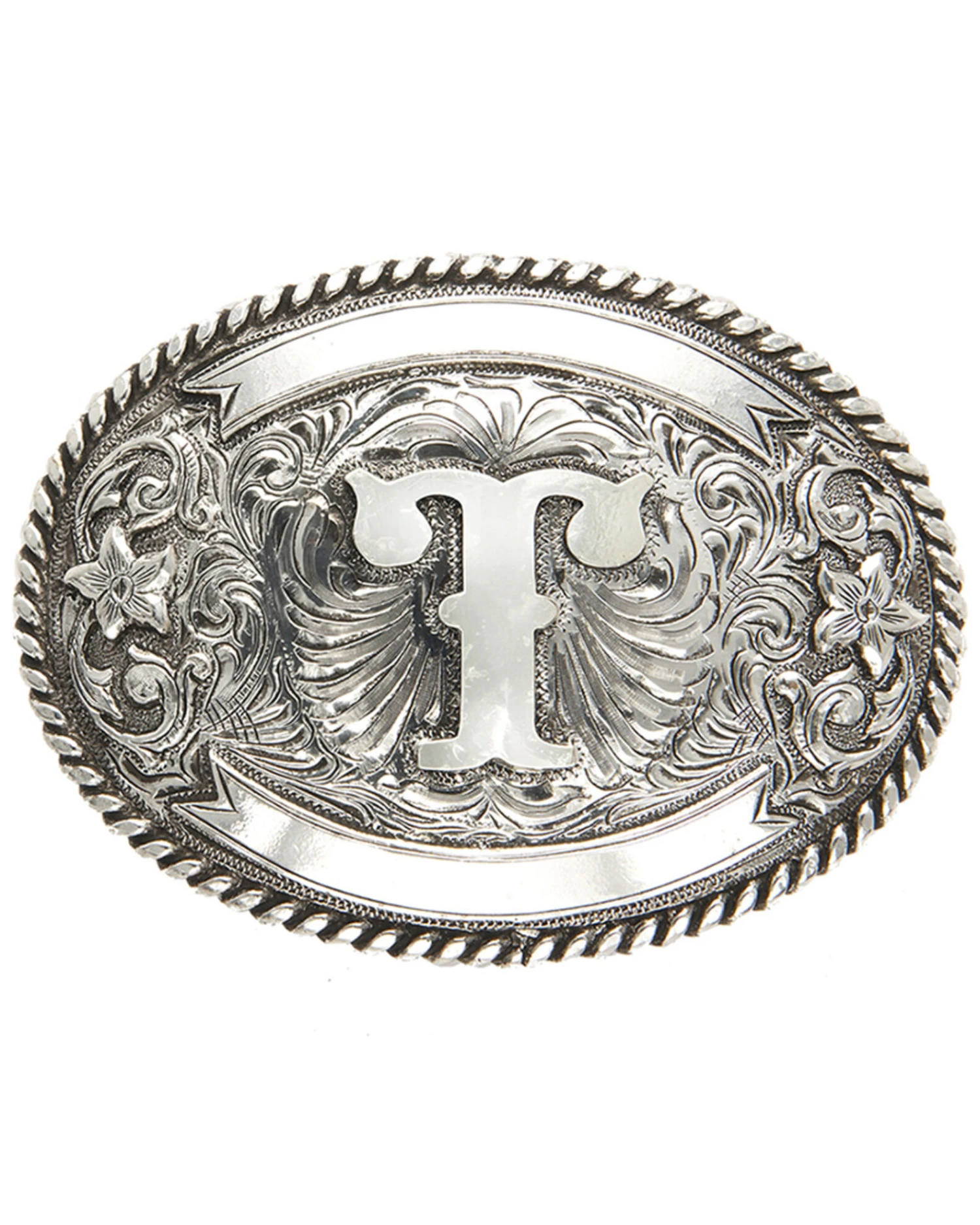 Cody James Men's Initial T Belt Buckle