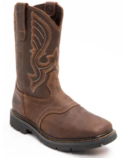 Cody James Men's Saddle Waterproof Western Work Boots - Soft Toe