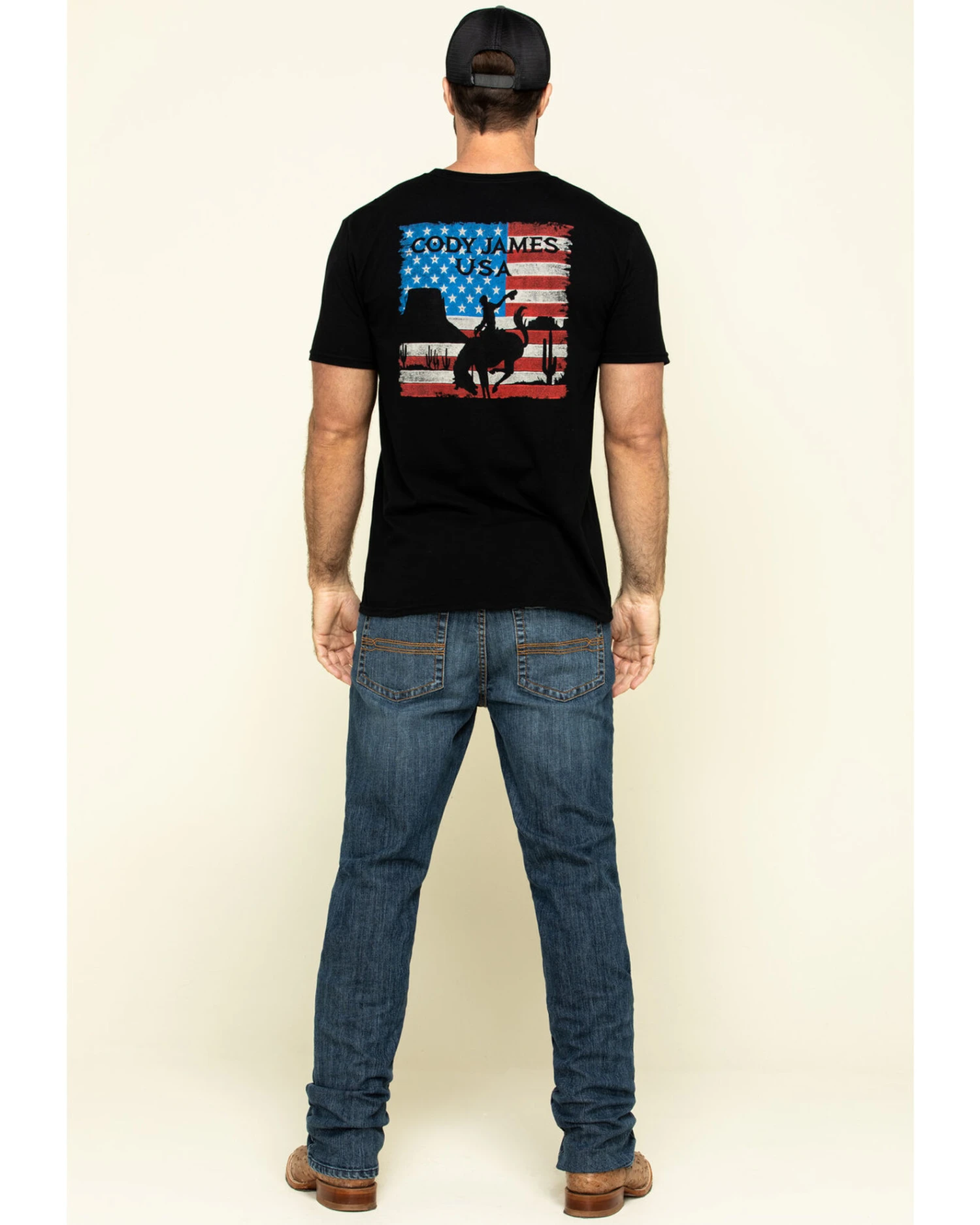 Cody James Men's Equalizer Medium Wash Stretch Slim Straight Jeans