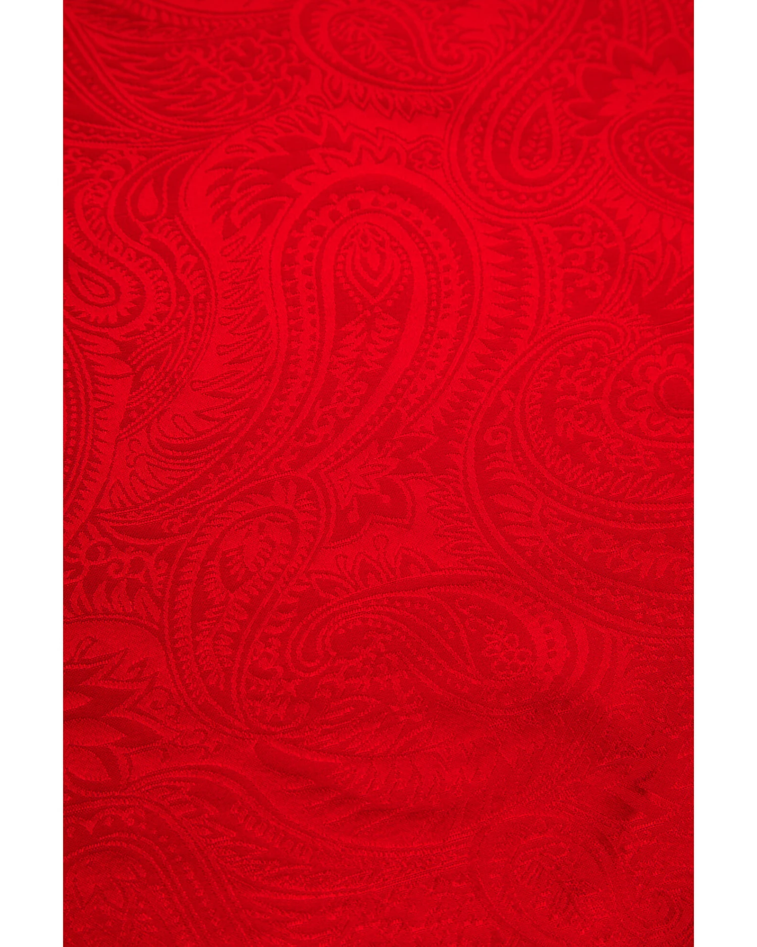 Cody James Men's Red Silk Jacquard Scarf