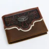 Cody James Men's Tooled Bifold Wallet