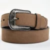 Cody James Men's Brown Casual Billet Leather Belt