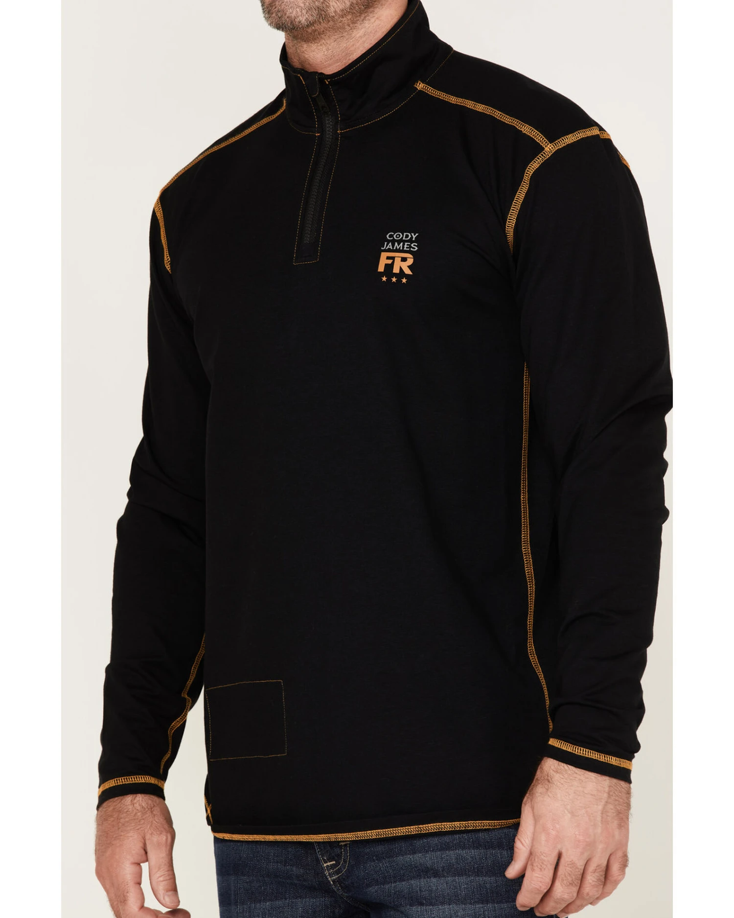 Cody James Men's FR Knit 1/4 Zip-Front Work Pullover