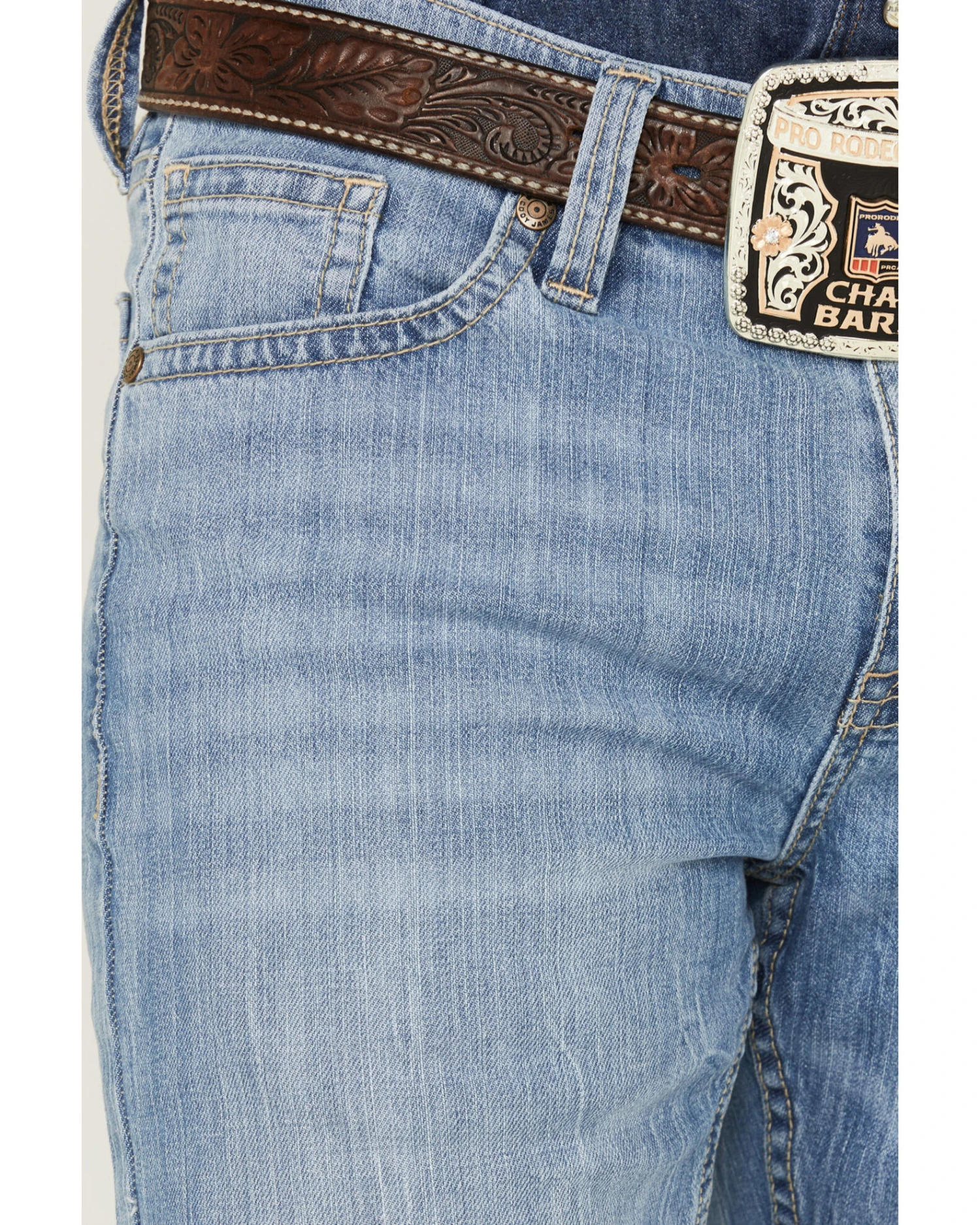 Cody James Men's Ghost Town Stretch Relaxed Bootcut Jeans