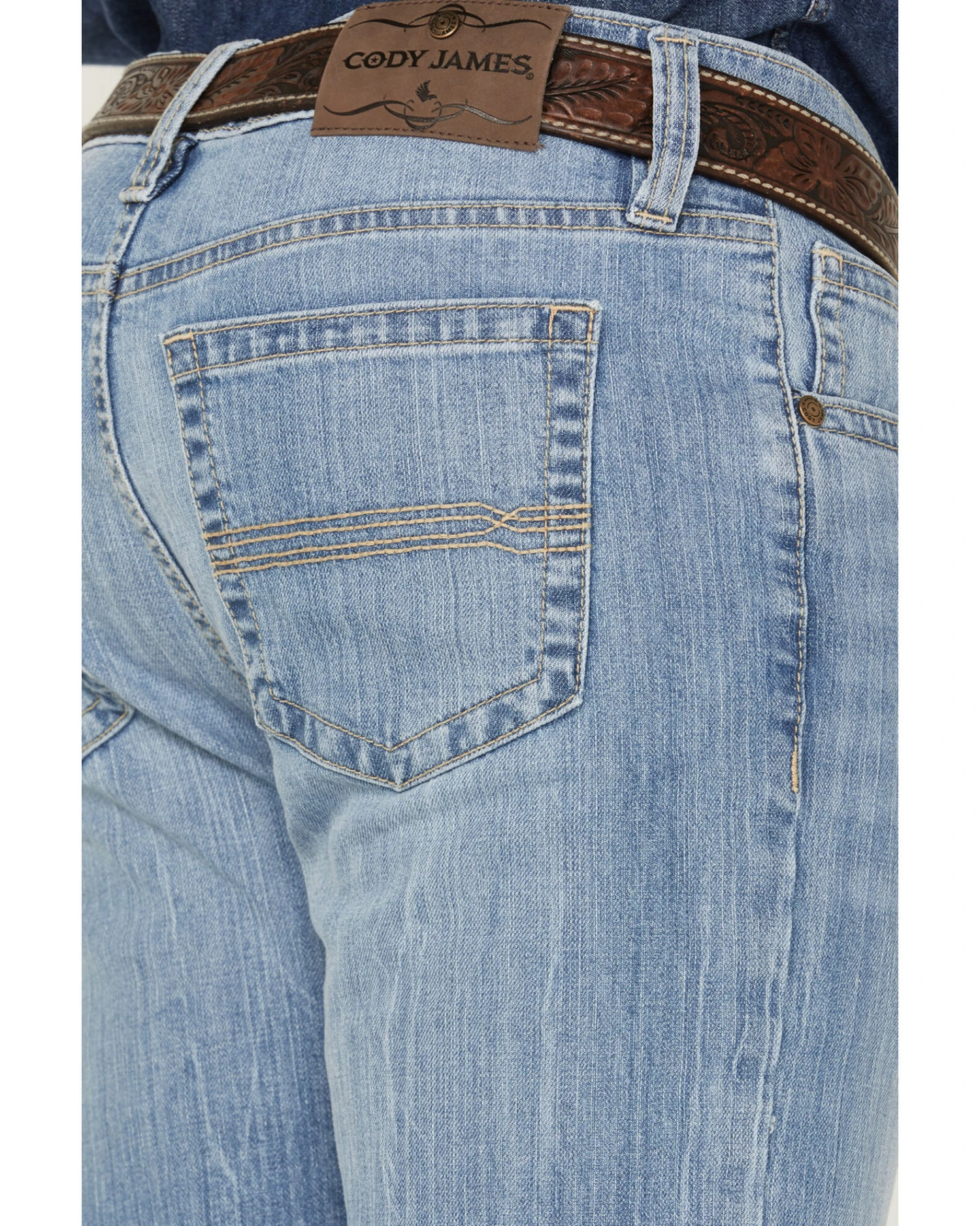 Cody James Men's Ghost Town Stretch Relaxed Bootcut Jeans
