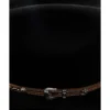 Cody James Men's 3X Black Leather Lace Band Wool Felt Western Hat