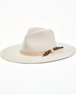 Cody James Men's 3X Silver Belly 9 Line Band Pinch Wool Felt Western Hat 