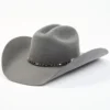 Cody James Men's 3X Smoke Gray Concho Buckle Band Wool Felt Western Hat 
