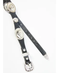 Cody James Men's Silver Concho Hat Band