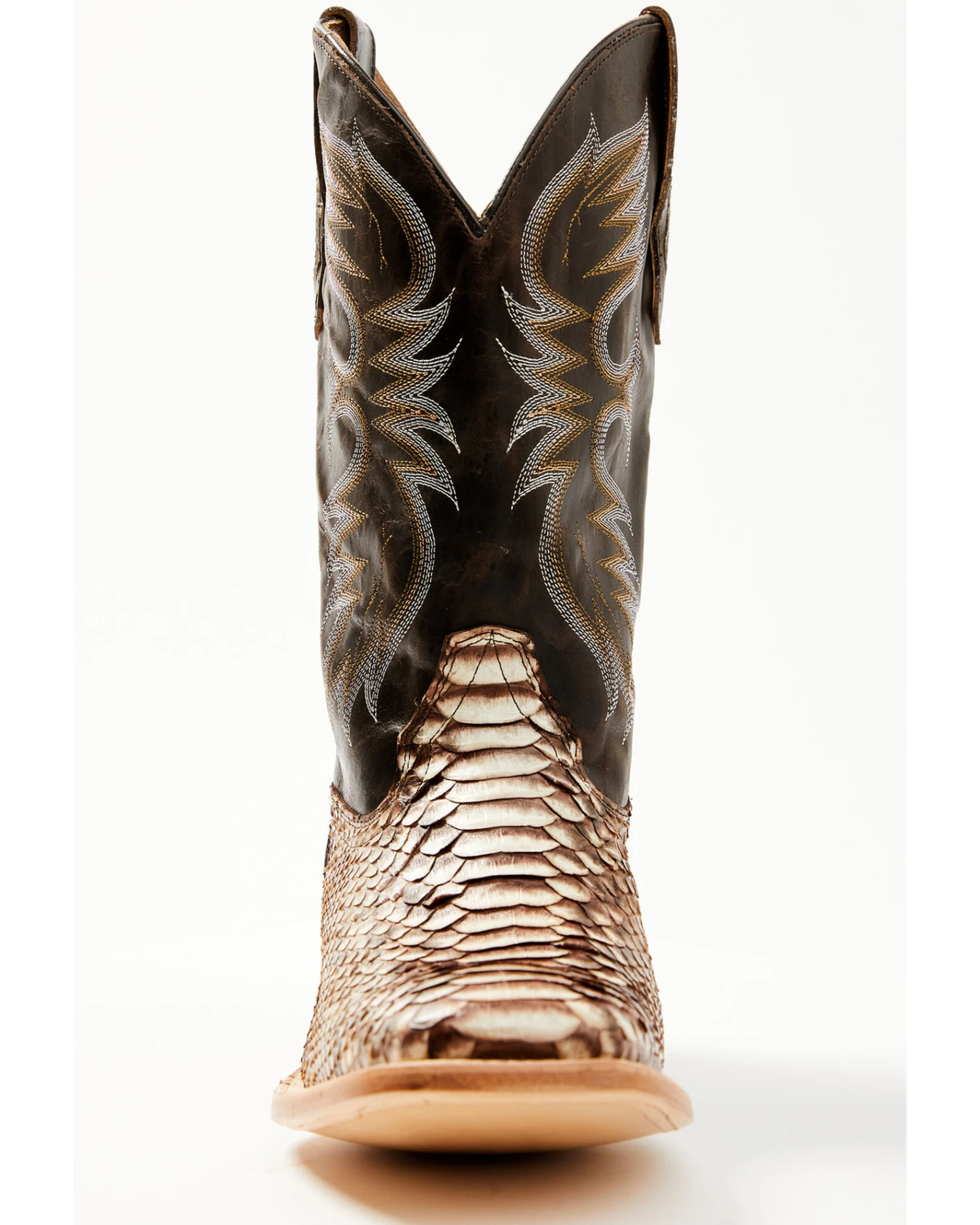 Cody James Men's Exotic Python Western Boots - Broad Square Toe