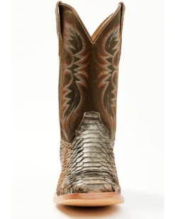 Cody James Men's Python Exotic Western Boots - Broad Square Toe