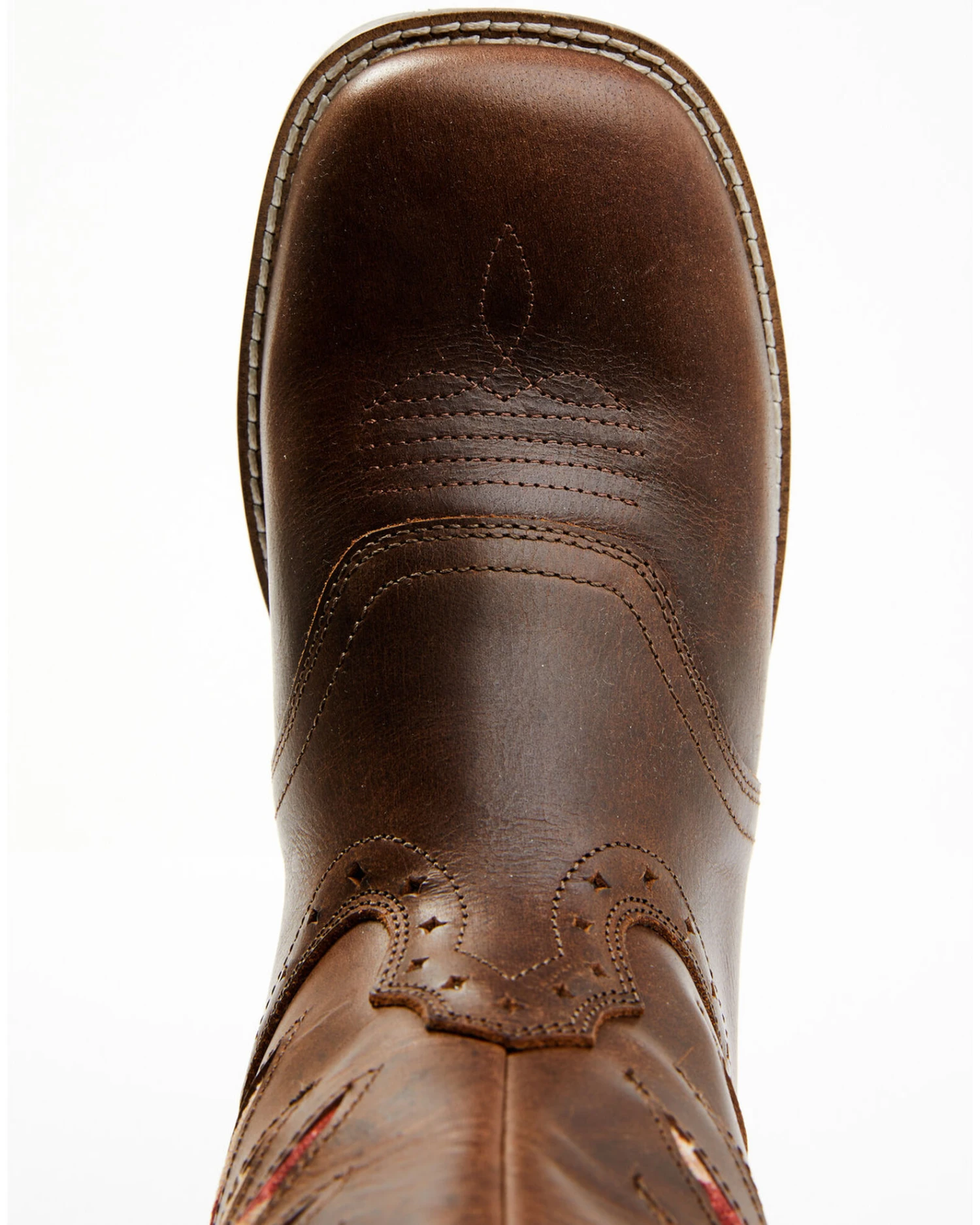 Cody James Boys' Ripped Flag Western Boots - Broad Square Toe