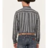 Cody James Men's Wiltern Striped Long Sleeve Button-Down Stretch Western Shirt