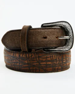 Cody James Men's McBride Wild Whiskey Leather Belt