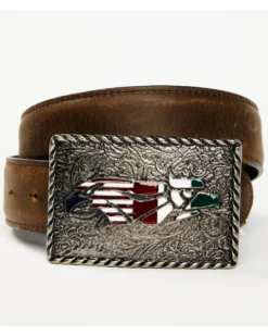 Cody James Men's Hecho En Mexico Novelty Buckle Belt