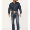 Cody James Men's Stonewall Dark Wash Slim Bootcut Stretch Denim Jeans