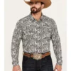 Cody James Men's Mamba Paisley Print Long Sleeve Western Snap Shirt