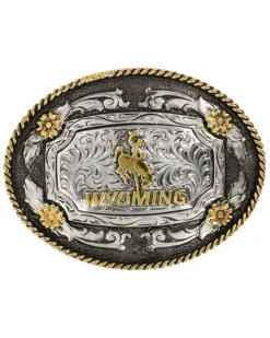 Cody James® Men's Oval Wyoming Belt Buckle