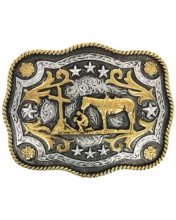 Cody James® Men's Christain Cowboy Rectangle Belt Buckle