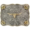 Cody James Men's Interchangeable Longhorn Belt Buckle